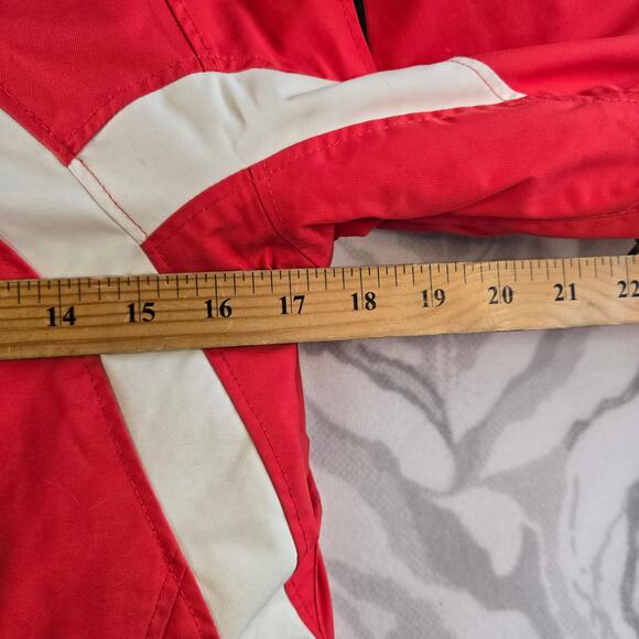 Spyder Women's Red Ski Winter Jacket Size 10 - Picture 14 of 16